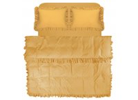 Постільна білизна Washed Cotton Lotus Home - Kansas Fly Mustard (Турция), євро